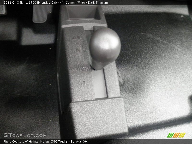 Summit White / Dark Titanium 2012 GMC Sierra 1500 Extended Cab 4x4