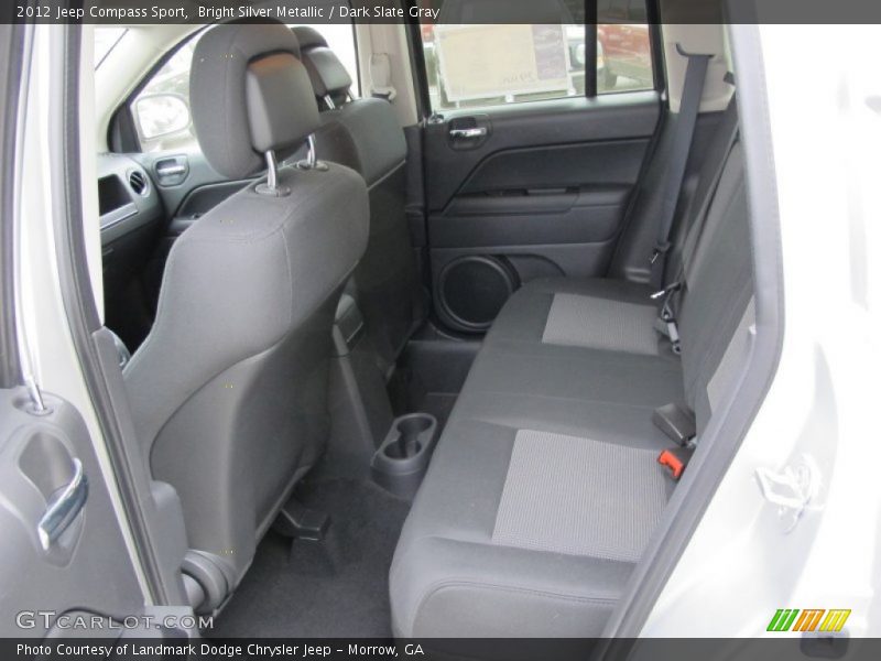 Bright Silver Metallic / Dark Slate Gray 2012 Jeep Compass Sport