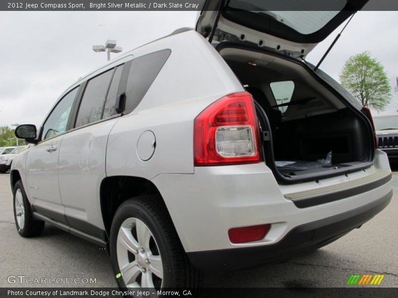 Bright Silver Metallic / Dark Slate Gray 2012 Jeep Compass Sport