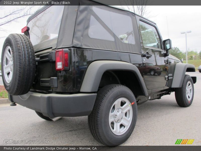  2012 Wrangler Sport 4x4 Black