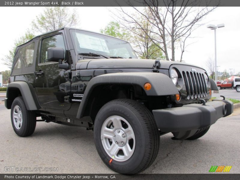 Front 3/4 View of 2012 Wrangler Sport 4x4