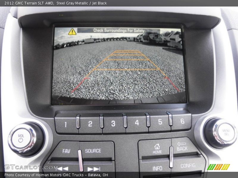 Steel Gray Metallic / Jet Black 2012 GMC Terrain SLT AWD