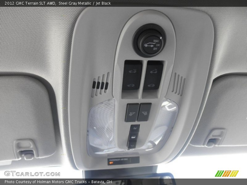 Steel Gray Metallic / Jet Black 2012 GMC Terrain SLT AWD