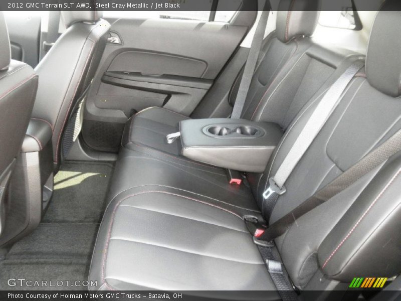 Steel Gray Metallic / Jet Black 2012 GMC Terrain SLT AWD