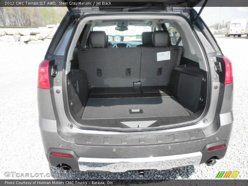 Steel Gray Metallic / Jet Black 2012 GMC Terrain SLT AWD