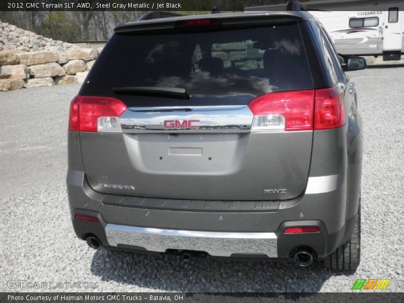Steel Gray Metallic / Jet Black 2012 GMC Terrain SLT AWD