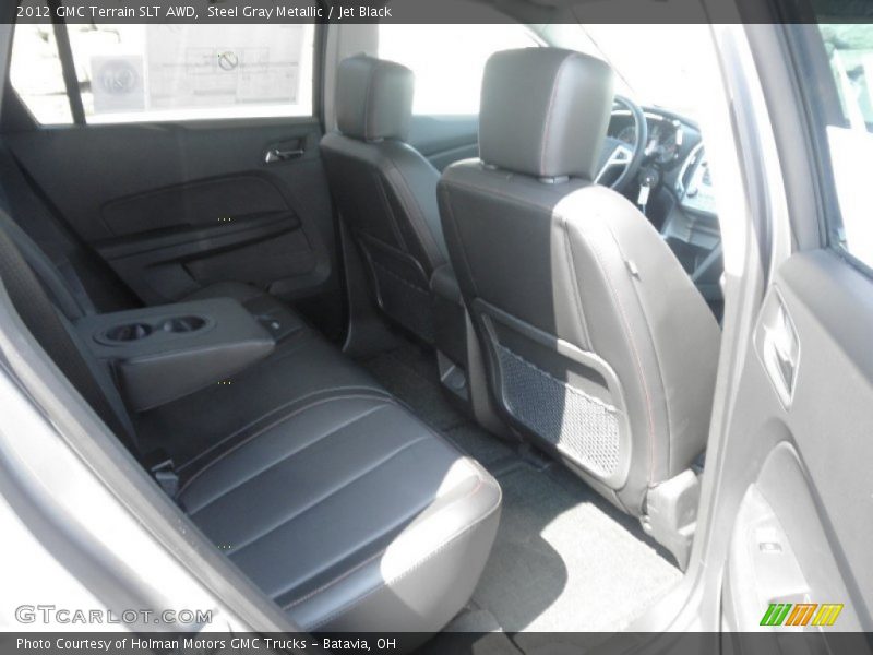 Steel Gray Metallic / Jet Black 2012 GMC Terrain SLT AWD
