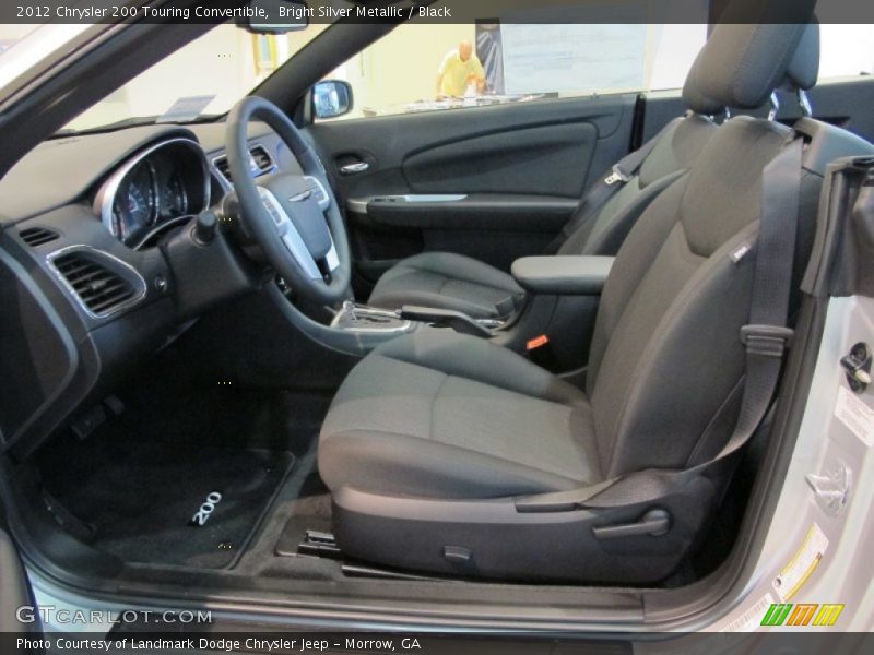  2012 200 Touring Convertible Black Interior