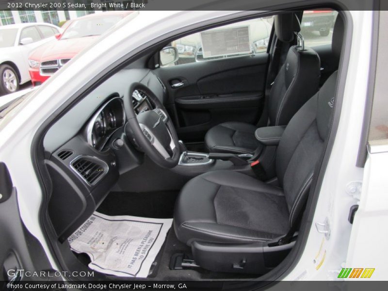  2012 200 S Sedan Black Interior
