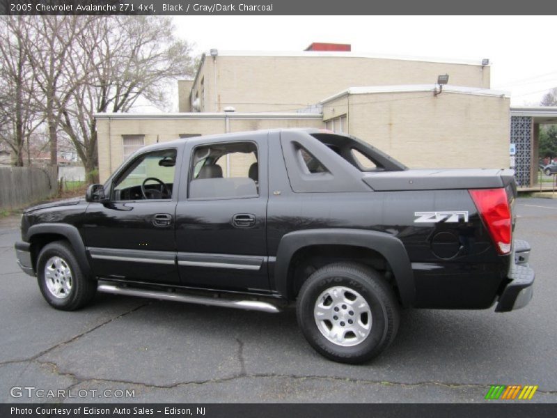 Black / Gray/Dark Charcoal 2005 Chevrolet Avalanche Z71 4x4