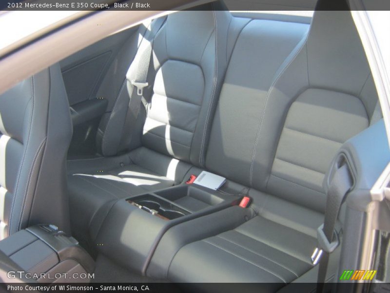 Black / Black 2012 Mercedes-Benz E 350 Coupe