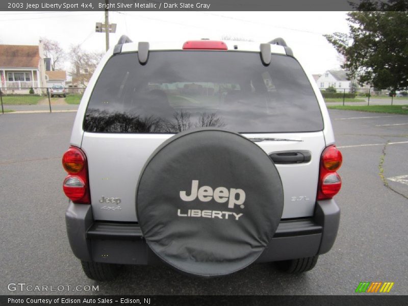 Bright Silver Metallic / Dark Slate Gray 2003 Jeep Liberty Sport 4x4