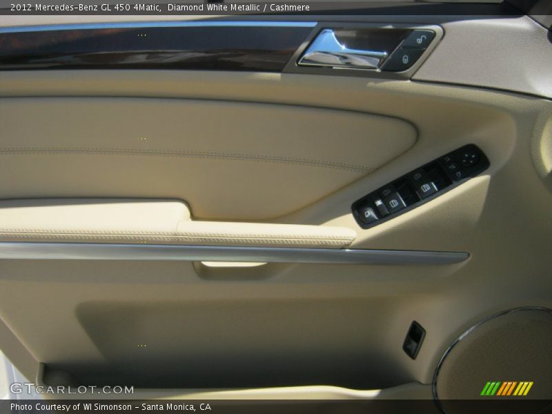 Diamond White Metallic / Cashmere 2012 Mercedes-Benz GL 450 4Matic