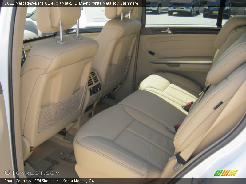 Diamond White Metallic / Cashmere 2012 Mercedes-Benz GL 450 4Matic