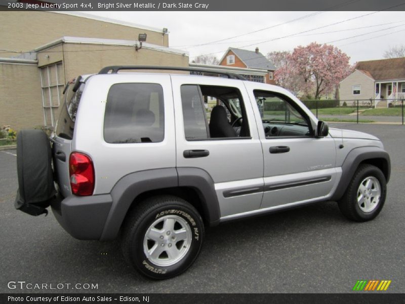Bright Silver Metallic / Dark Slate Gray 2003 Jeep Liberty Sport 4x4