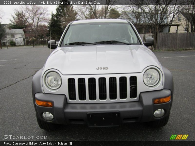 Bright Silver Metallic / Dark Slate Gray 2003 Jeep Liberty Sport 4x4
