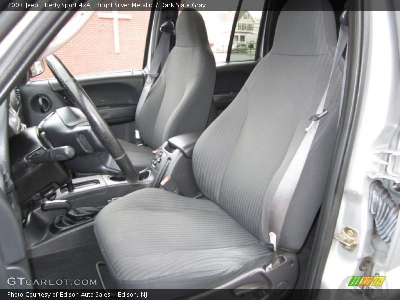 Bright Silver Metallic / Dark Slate Gray 2003 Jeep Liberty Sport 4x4