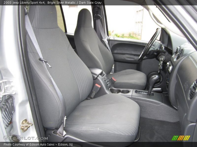 Bright Silver Metallic / Dark Slate Gray 2003 Jeep Liberty Sport 4x4