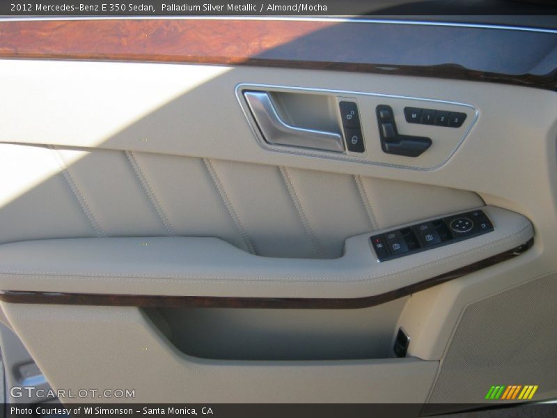 Palladium Silver Metallic / Almond/Mocha 2012 Mercedes-Benz E 350 Sedan