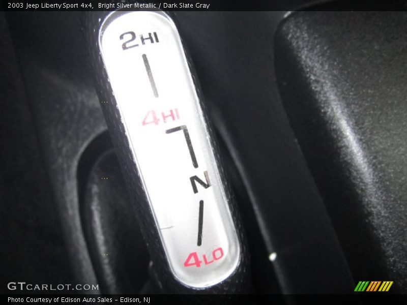 Bright Silver Metallic / Dark Slate Gray 2003 Jeep Liberty Sport 4x4