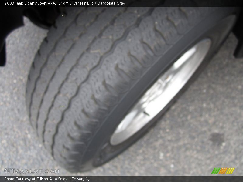 Bright Silver Metallic / Dark Slate Gray 2003 Jeep Liberty Sport 4x4