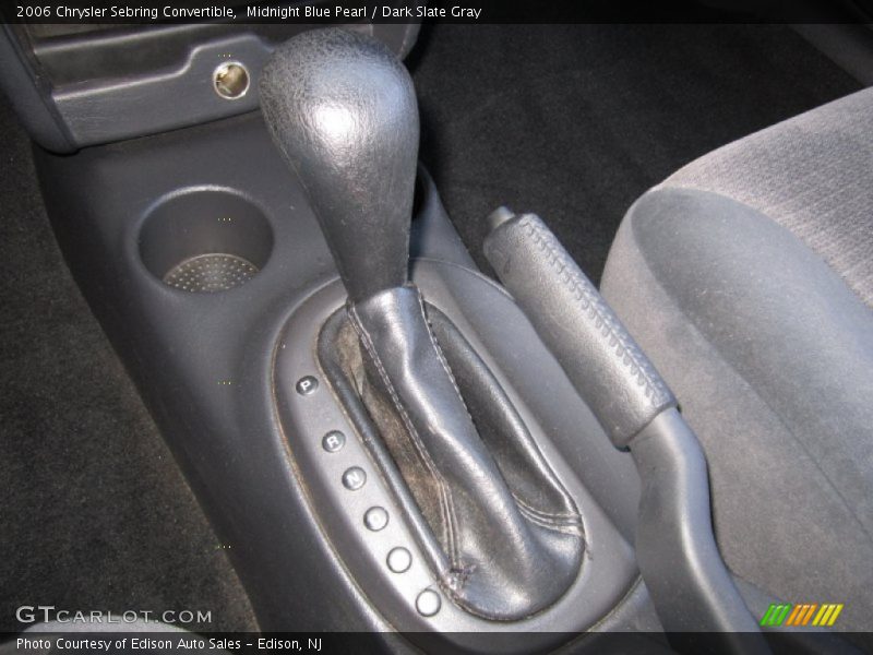 Midnight Blue Pearl / Dark Slate Gray 2006 Chrysler Sebring Convertible