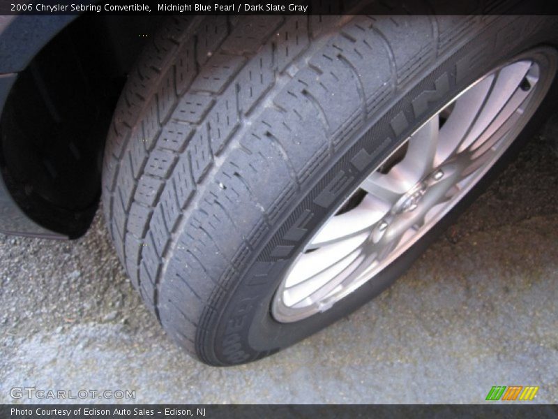 Midnight Blue Pearl / Dark Slate Gray 2006 Chrysler Sebring Convertible