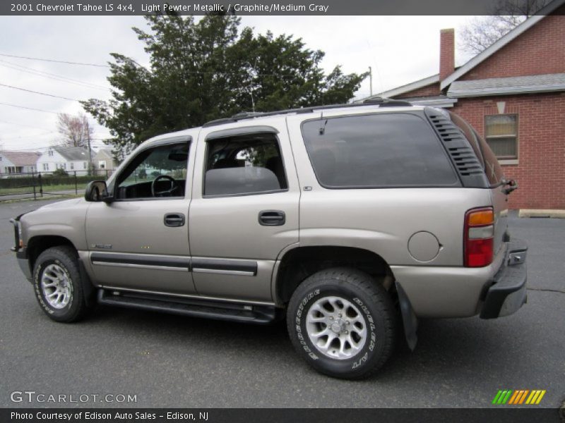 Light Pewter Metallic / Graphite/Medium Gray 2001 Chevrolet Tahoe LS 4x4