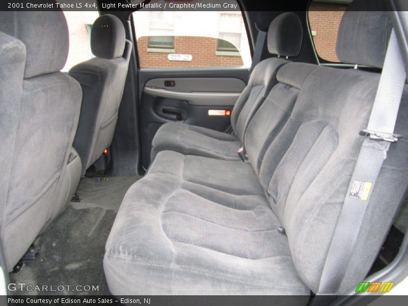 Light Pewter Metallic / Graphite/Medium Gray 2001 Chevrolet Tahoe LS 4x4