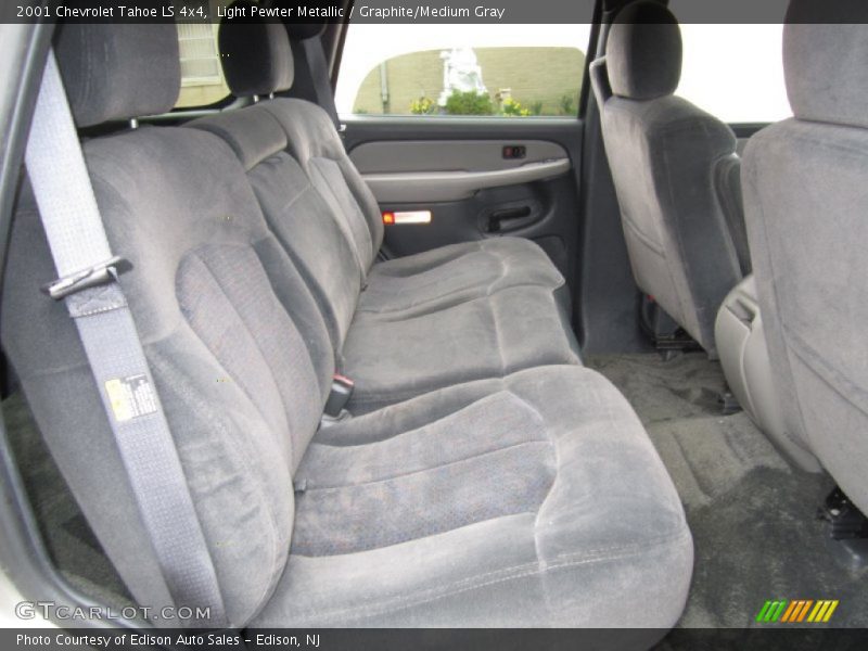 Light Pewter Metallic / Graphite/Medium Gray 2001 Chevrolet Tahoe LS 4x4