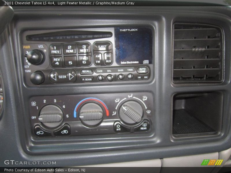 Light Pewter Metallic / Graphite/Medium Gray 2001 Chevrolet Tahoe LS 4x4