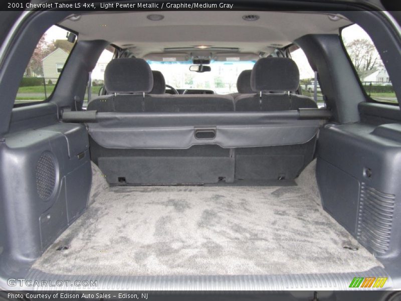 Light Pewter Metallic / Graphite/Medium Gray 2001 Chevrolet Tahoe LS 4x4