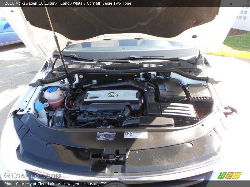 Candy White / Cornsilk Beige Two Tone 2010 Volkswagen CC Luxury