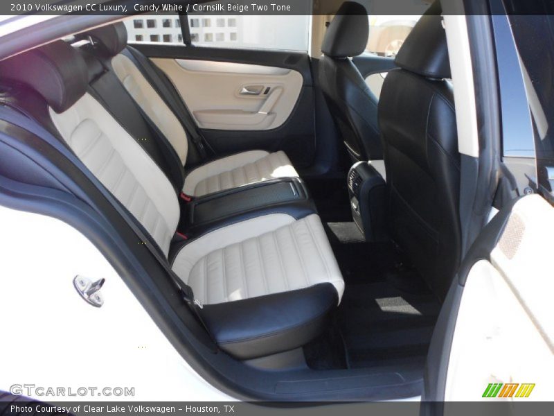 Candy White / Cornsilk Beige Two Tone 2010 Volkswagen CC Luxury