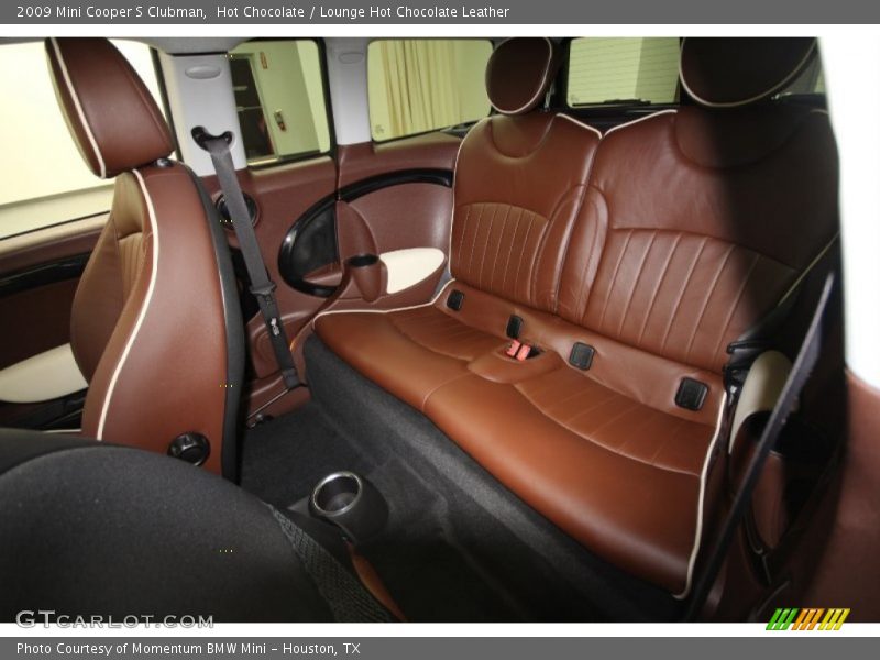 Rear Seat of 2009 Cooper S Clubman