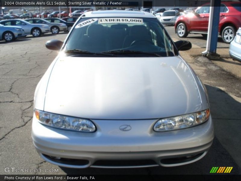 Sterling Silver Metallic / Pewter 2004 Oldsmobile Alero GL1 Sedan