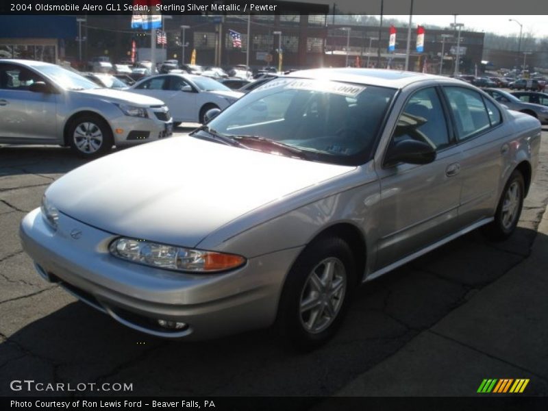 Sterling Silver Metallic / Pewter 2004 Oldsmobile Alero GL1 Sedan