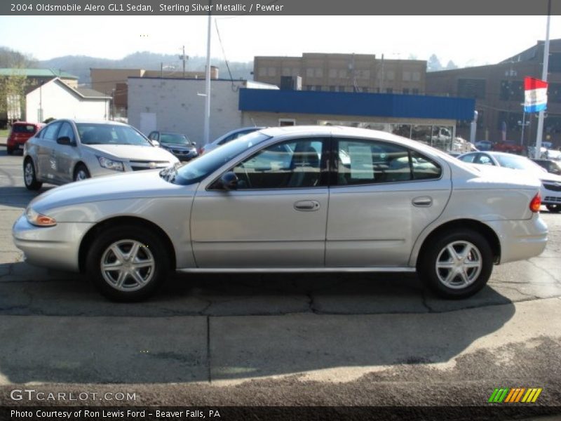 Sterling Silver Metallic / Pewter 2004 Oldsmobile Alero GL1 Sedan