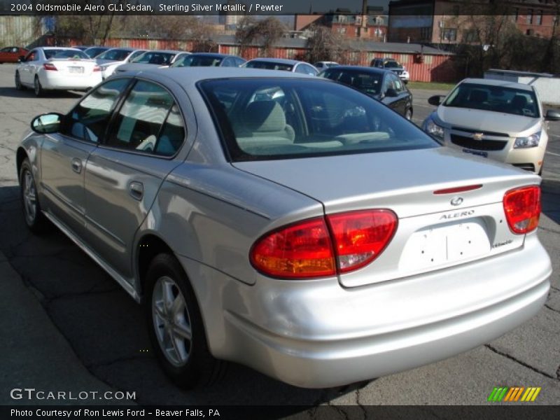 Sterling Silver Metallic / Pewter 2004 Oldsmobile Alero GL1 Sedan