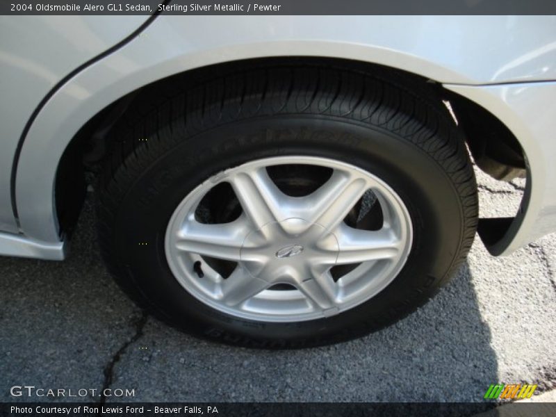 Sterling Silver Metallic / Pewter 2004 Oldsmobile Alero GL1 Sedan