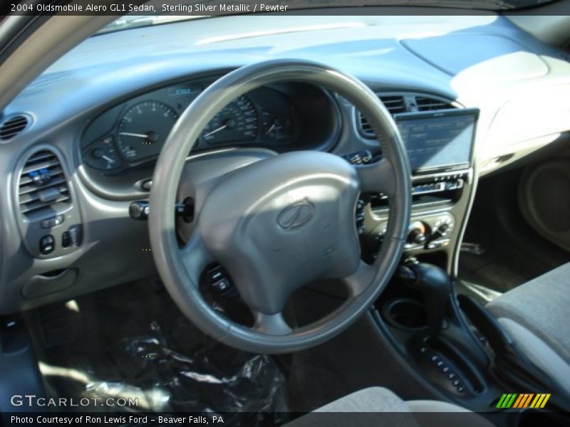 Sterling Silver Metallic / Pewter 2004 Oldsmobile Alero GL1 Sedan
