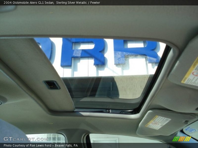 Sterling Silver Metallic / Pewter 2004 Oldsmobile Alero GL1 Sedan