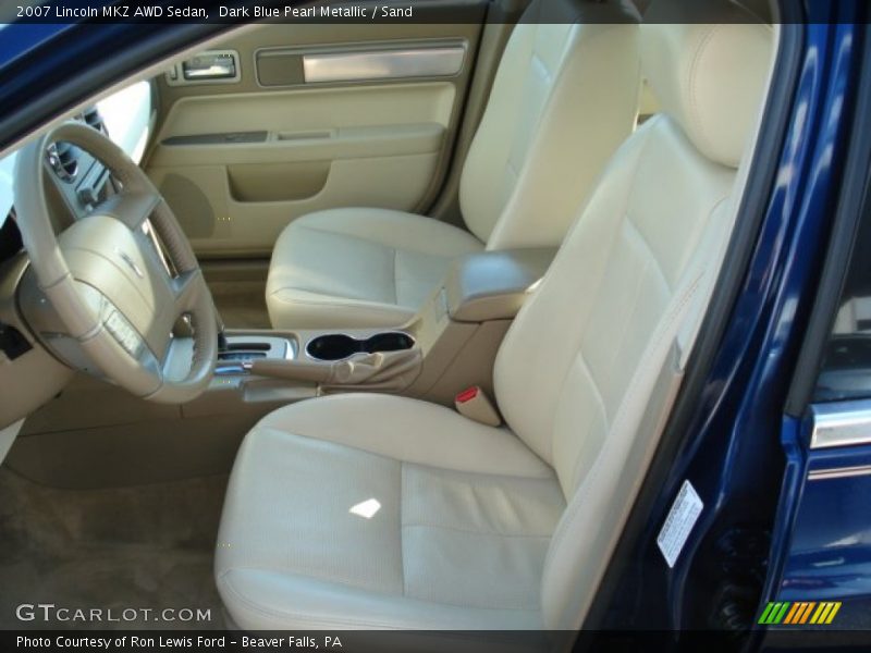  2007 MKZ AWD Sedan Sand Interior