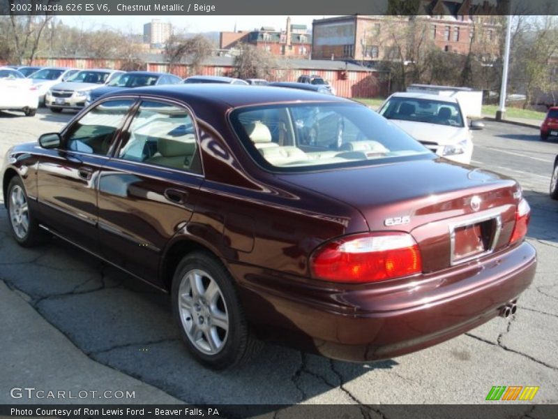 Chestnut Metallic / Beige 2002 Mazda 626 ES V6