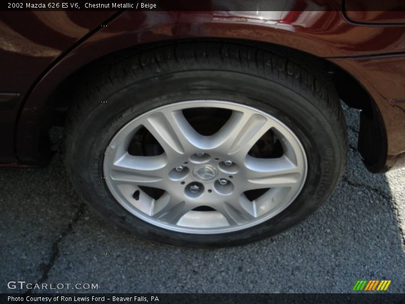 Chestnut Metallic / Beige 2002 Mazda 626 ES V6