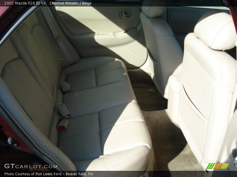 Chestnut Metallic / Beige 2002 Mazda 626 ES V6