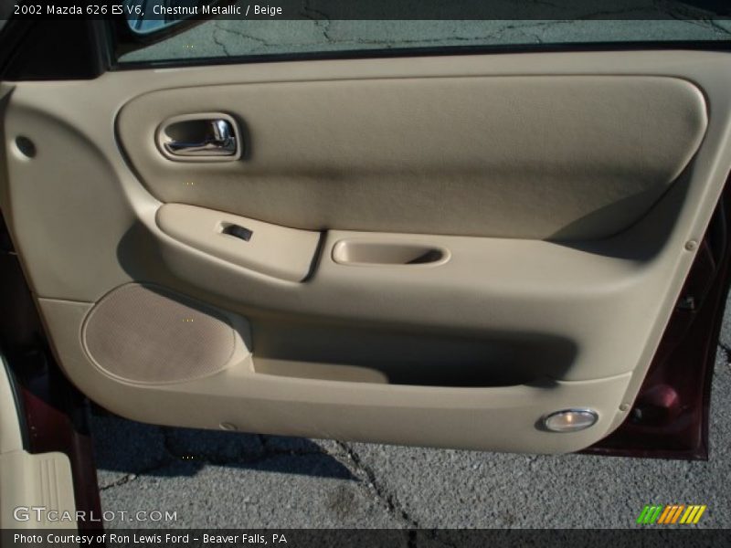 Chestnut Metallic / Beige 2002 Mazda 626 ES V6
