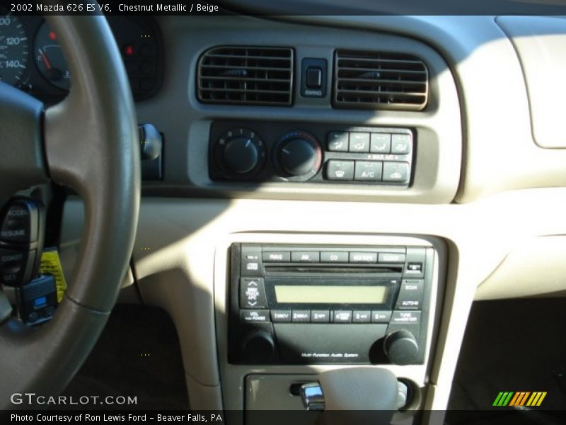Chestnut Metallic / Beige 2002 Mazda 626 ES V6