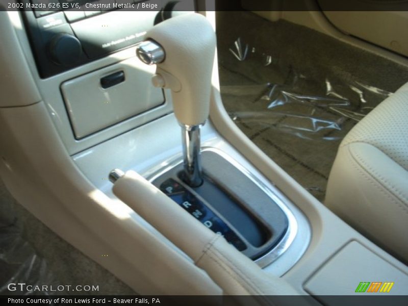 Chestnut Metallic / Beige 2002 Mazda 626 ES V6