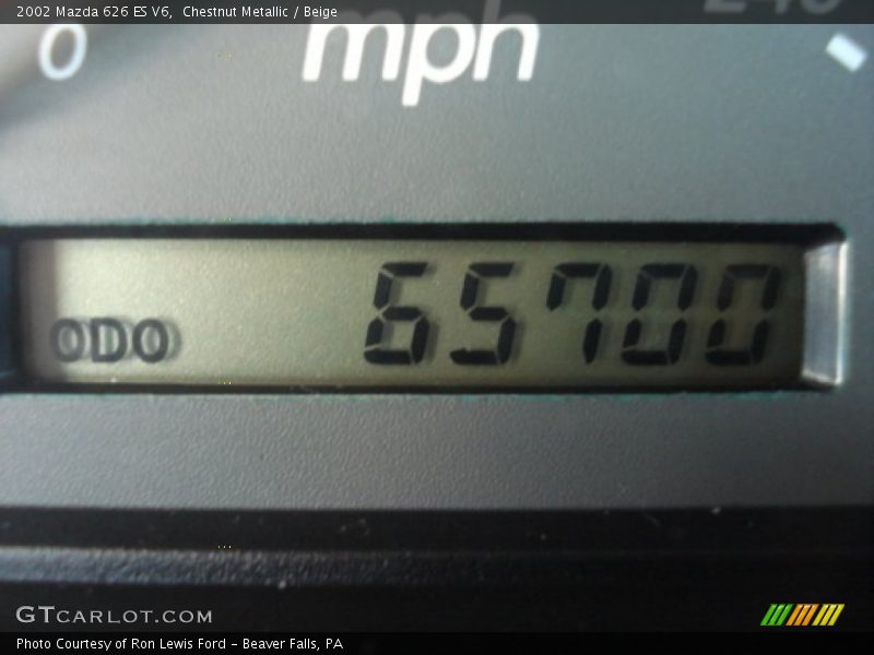Chestnut Metallic / Beige 2002 Mazda 626 ES V6